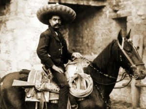 Emiliano Zapata a caballo
